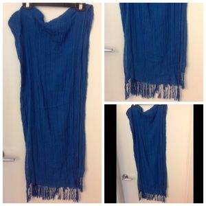3/$25 Royal BLUE SCARF